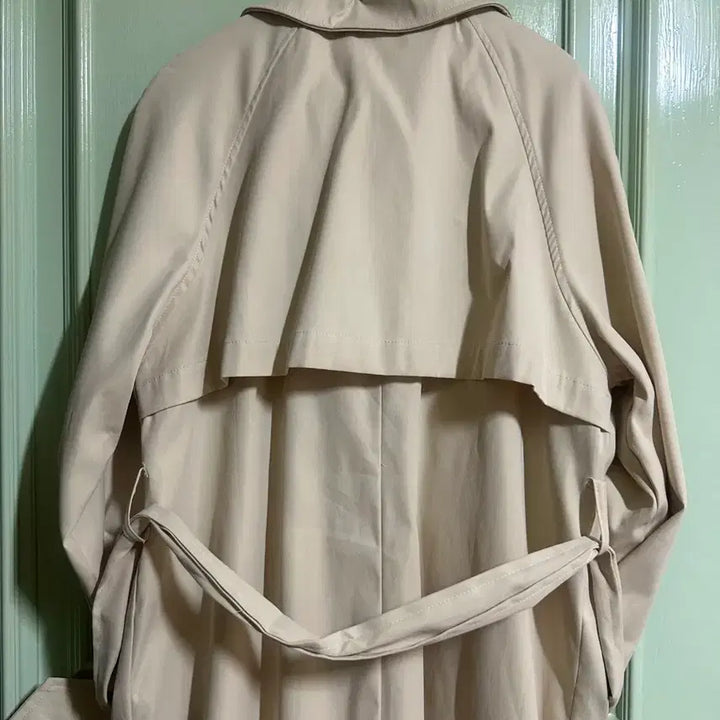 [BUNJANG] Cream Beige Trench Coat / 봄 트렌치코트
