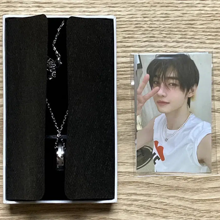 [BUNJANG] ENHYPEN Sunghoon Romance: Untold Ring Necklace / 엔하이픈 로맨스언톨드 성훈 링목걸이 반지목걸이 개봉 양도