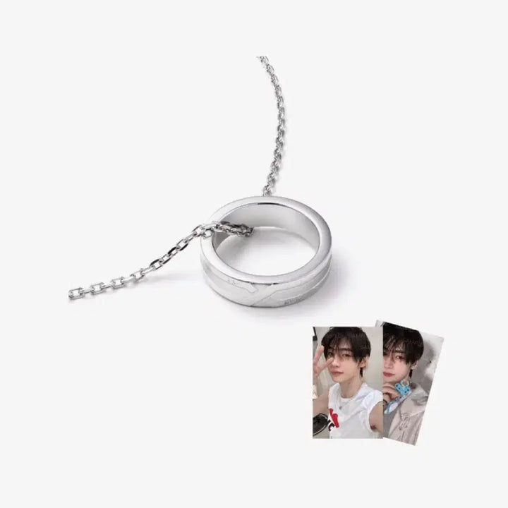[BUNJANG] ENHYPEN Sunghoon Romance: Untold Ring Necklace / 엔하이픈 로맨스언톨드 성훈 링목걸이 반지목걸이 개봉 양도