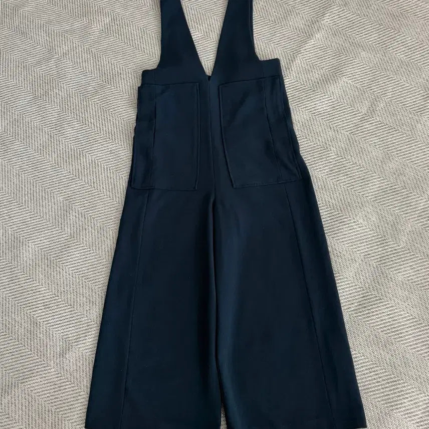 [BUNJANG] Jucy Judy Navy Blue Wide Jumpsuit / Jucy Judy 네이비 블루 와이드 점프수트