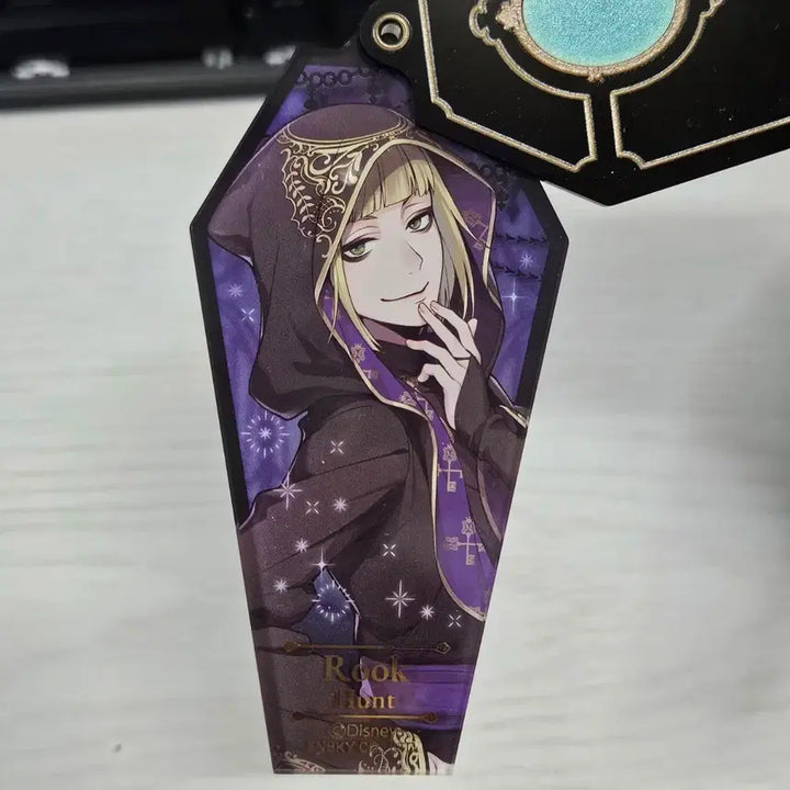 [BUNJANG] Twisted Wonderland Rook Slide Acrylic Keyring / 트위스테 루크 관짝 슬라이드 아크릴 키링