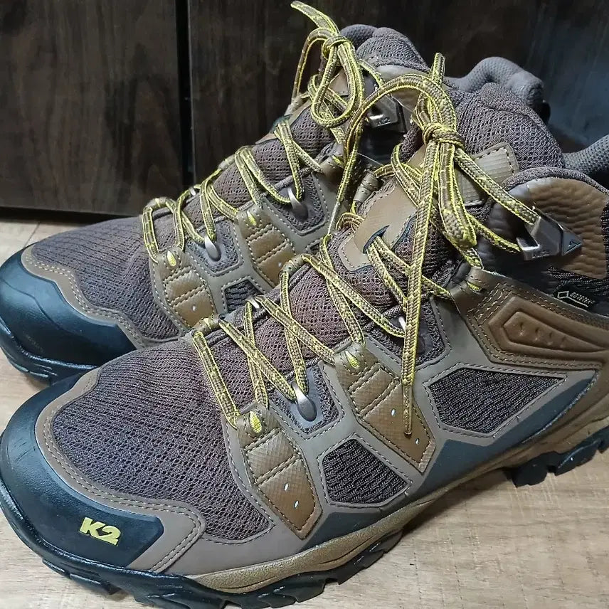 [BUNJANG] K2 Gore-Tex Hiking Boots Brown 275mm / K2 고어텍스 등산화 브라운 275mm