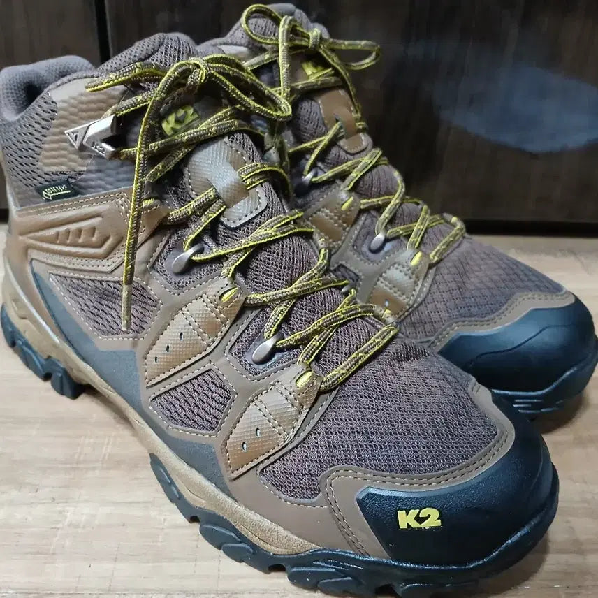 [BUNJANG] K2 Gore-Tex Hiking Boots Brown 275mm / K2 고어텍스 등산화 브라운 275mm