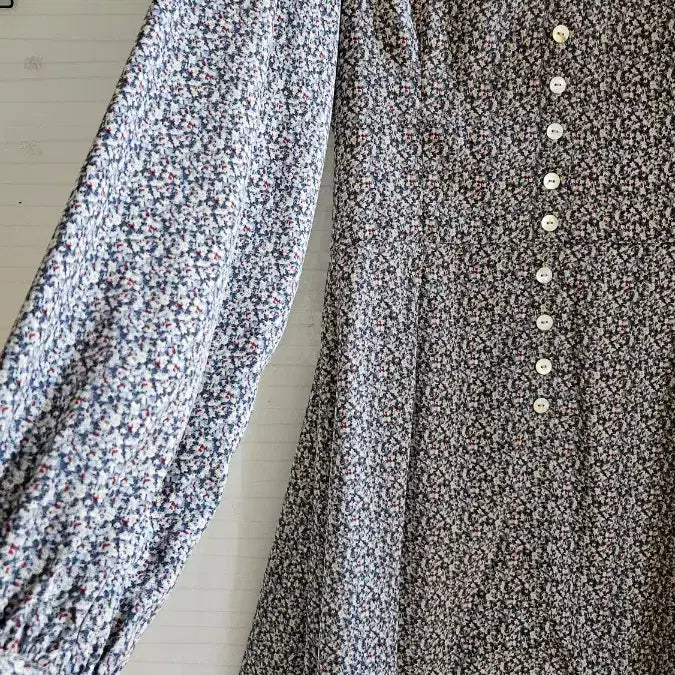 [BUNJANG] Around Land Floral Long Dress / 어라운드 랜드 꽃무늬 롱원피스