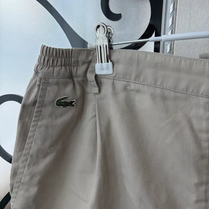 [BUNJANG] Lacoste Vintage Beige Shorts / 라코스테 빈티지