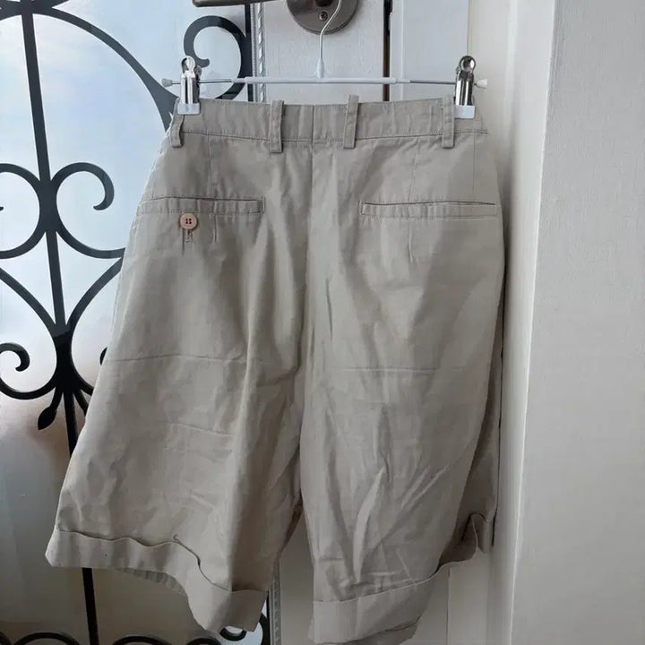 [BUNJANG] Lacoste Vintage Beige Shorts / 라코스테 빈티지