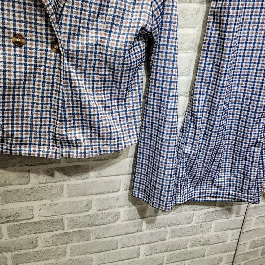 [BUNJANG] Unbranded Checkered Setup 77 / ㅊ250 체크 셋업 77