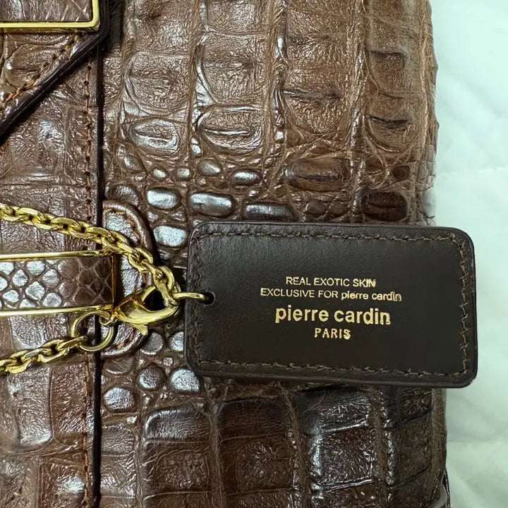 [BUNJANG] Pierre Cardin Real Crocodile Leather Tote Bag / 피에르가르뎅(pierre cardin) 리얼 악어가죽 토트백