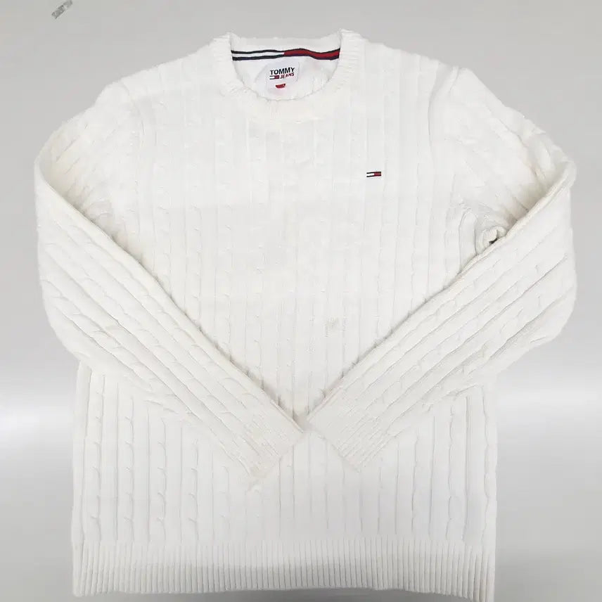 [BUNJANG] Tommy Hilfiger Cable Knit Sweater / 타미진스 꽈배기 니트