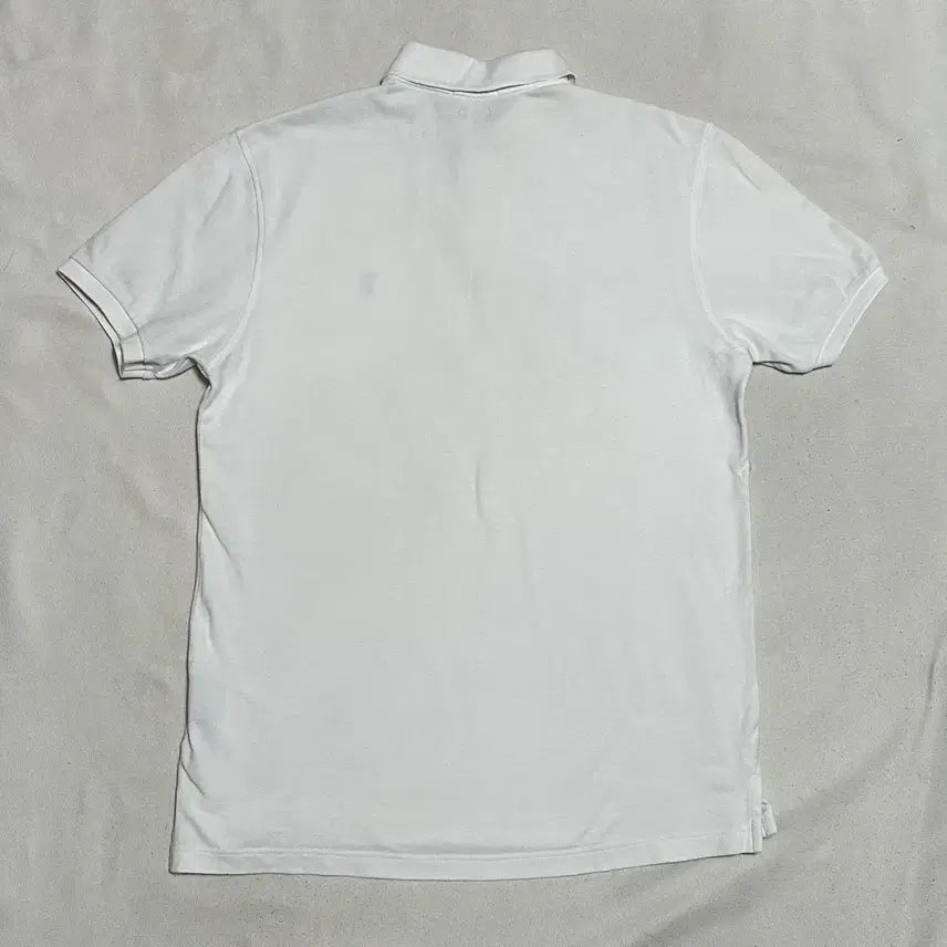 [BUNJANG] Polo Ralph Lauren White Collar Short Sleeve T-shirt / XL 폴로랄프로렌 화이트 카라 반팔 티셔츠