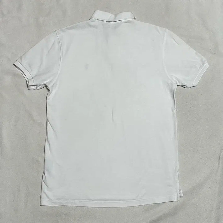 [BUNJANG] Polo Ralph Lauren White Collar Short Sleeve T-shirt / XL 폴로랄프로렌 화이트 카라 반팔 티셔츠