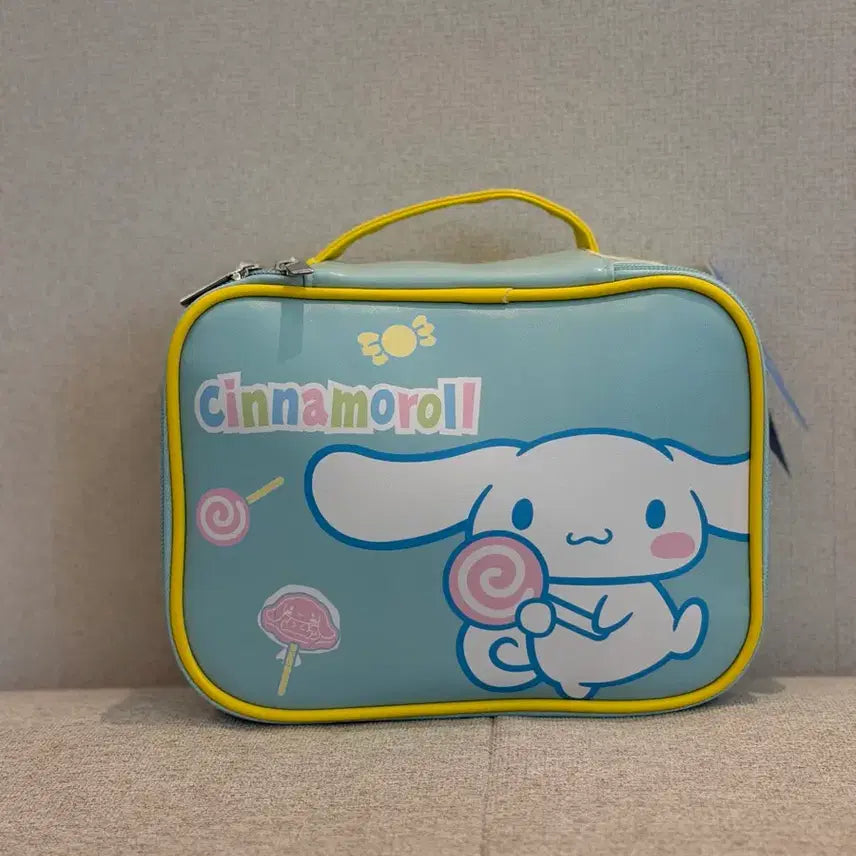 [BUNJANG] Sanrio Cinnamoroll Leather Pouch / 시나모롤 가죽파우치 가방 새상품