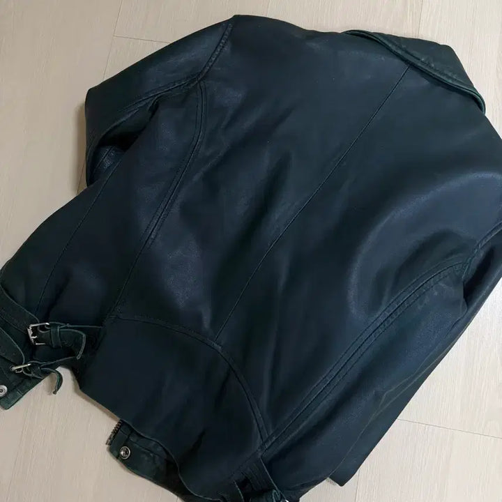 [BUNJANG] IRO Green Leather Rider Jacket 34 / IRO 그린 레더 라이더 자켓 34