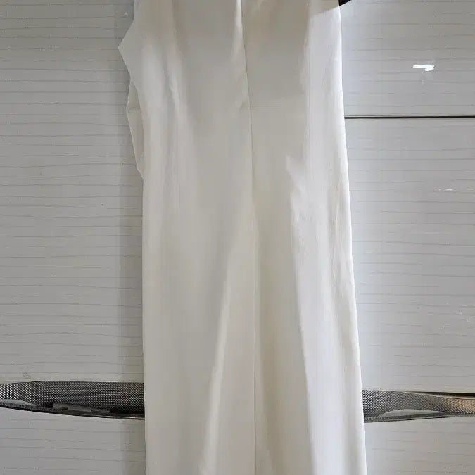 [BUNJANG] Nine White Long Dress / 롱 원피스 화이트 드레스