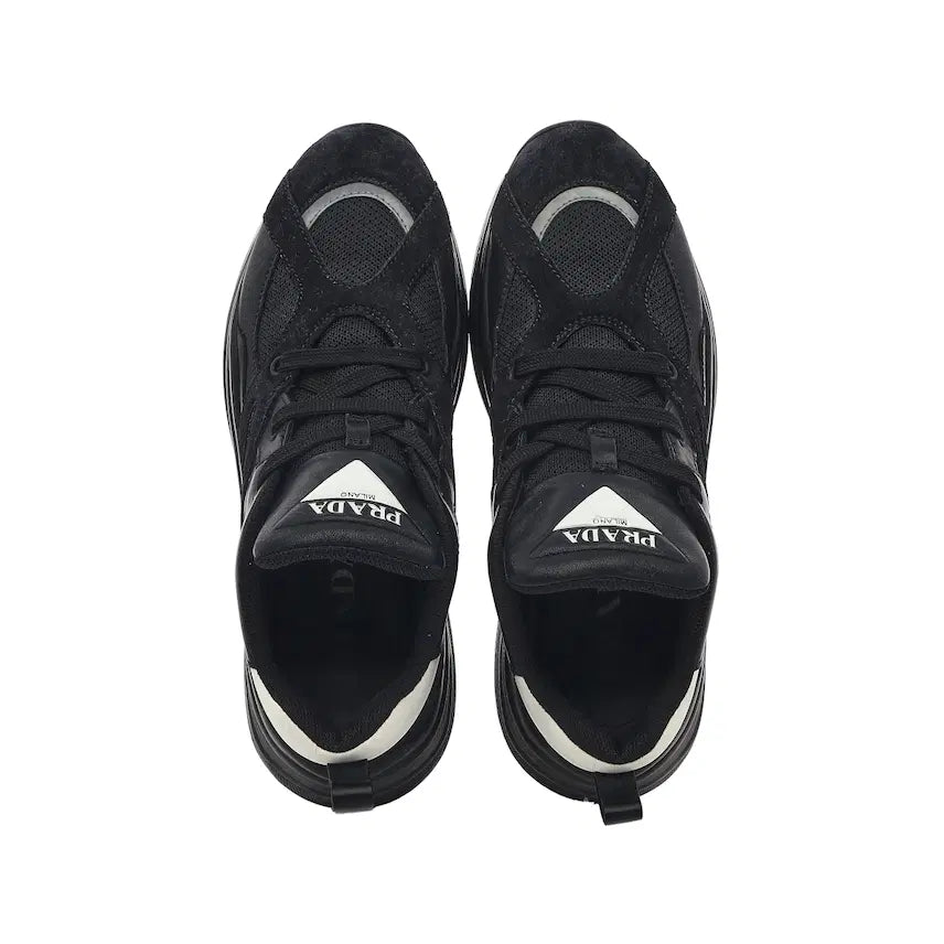 [SOLD OUT] 프라다 스웨이드 스니커즈 블랙