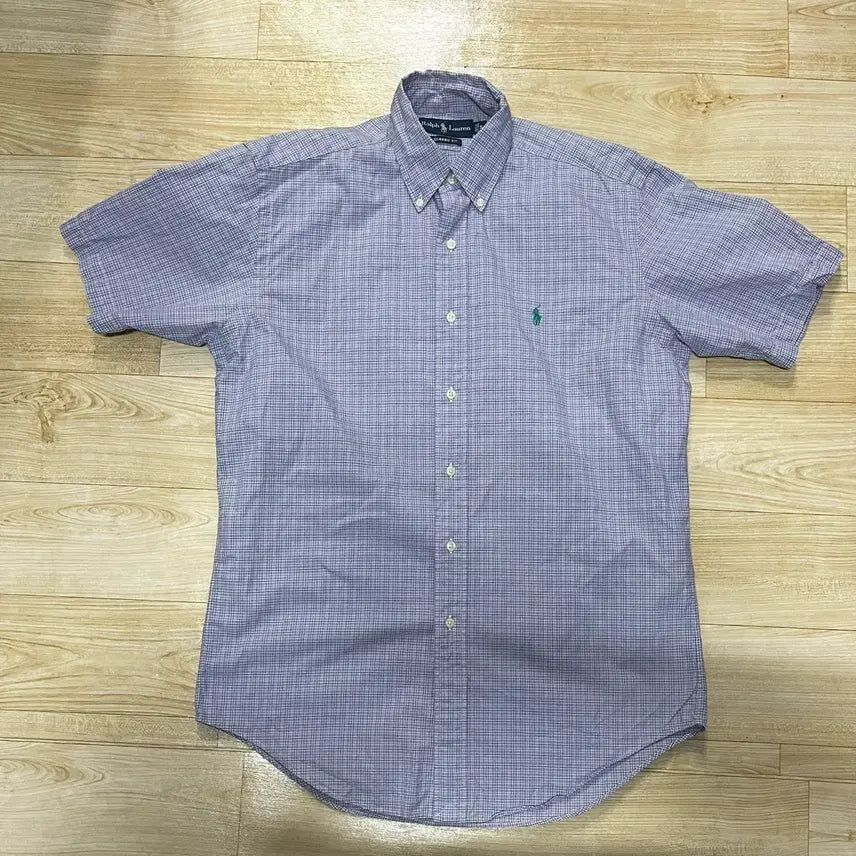 [BUNJANG] Ralph Lauren Checkered Short Sleeve Shirt / 폴로 랄프로렌 체크 반팔 셔츠