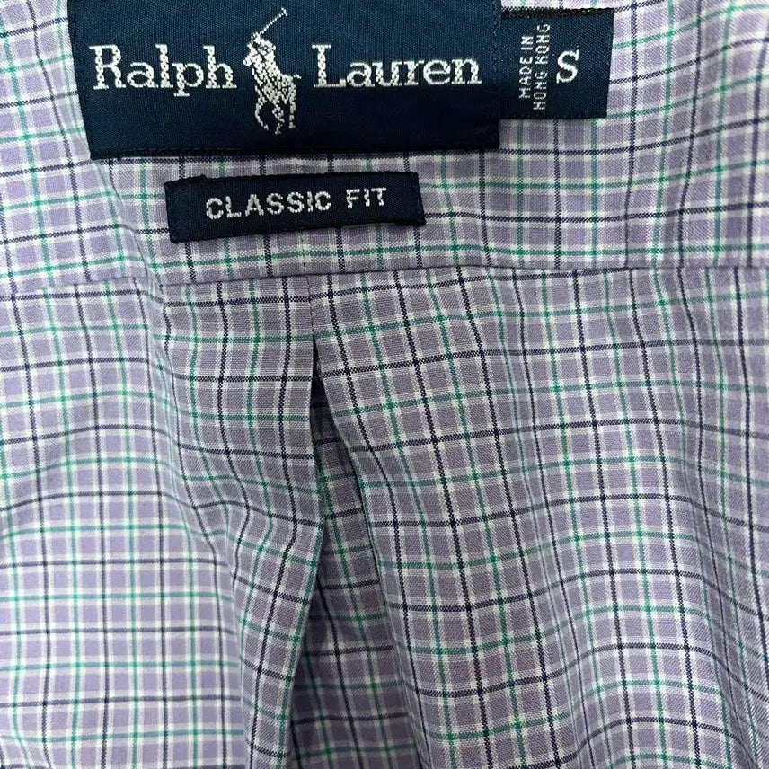 [BUNJANG] Ralph Lauren Checkered Short Sleeve Shirt / 폴로 랄프로렌 체크 반팔 셔츠
