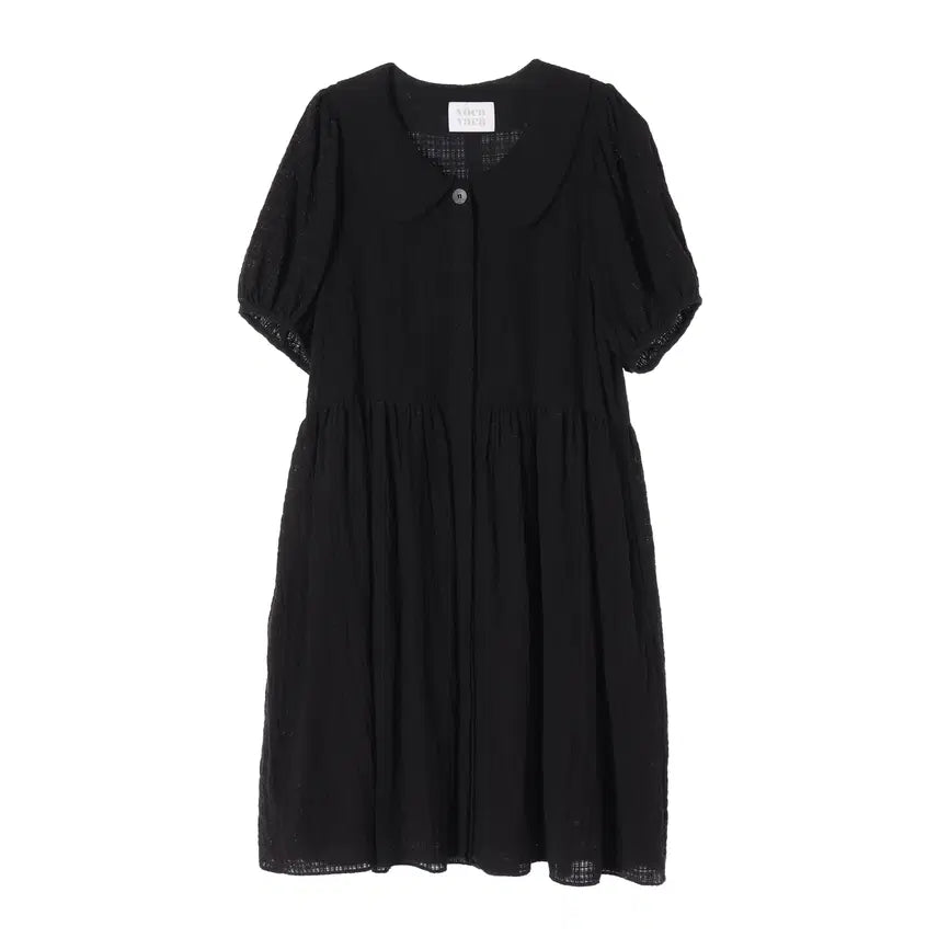 [BUNJANG] Voca Vaca Matilda Mini Puff Sleeve Dress / 보카바카 23SS 마틸다 미니 퍼프 반팔 원피스
