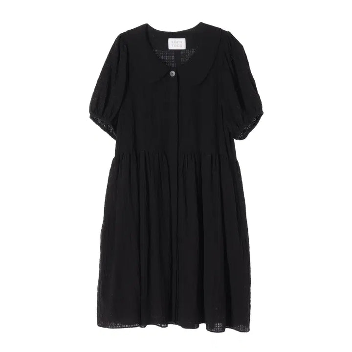 [BUNJANG] Voca Vaca Matilda Mini Puff Sleeve Dress / 보카바카 23SS 마틸다 미니 퍼프 반팔 원피스