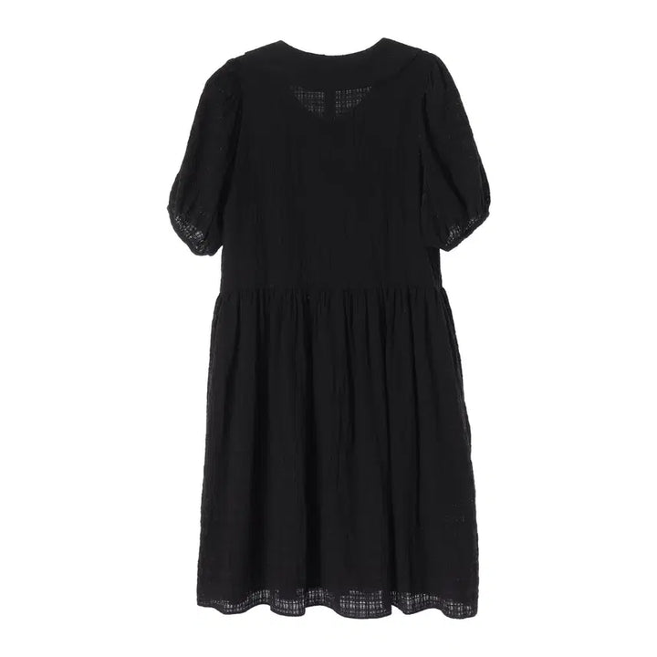 [BUNJANG] Voca Vaca Matilda Mini Puff Sleeve Dress / 보카바카 23SS 마틸다 미니 퍼프 반팔 원피스