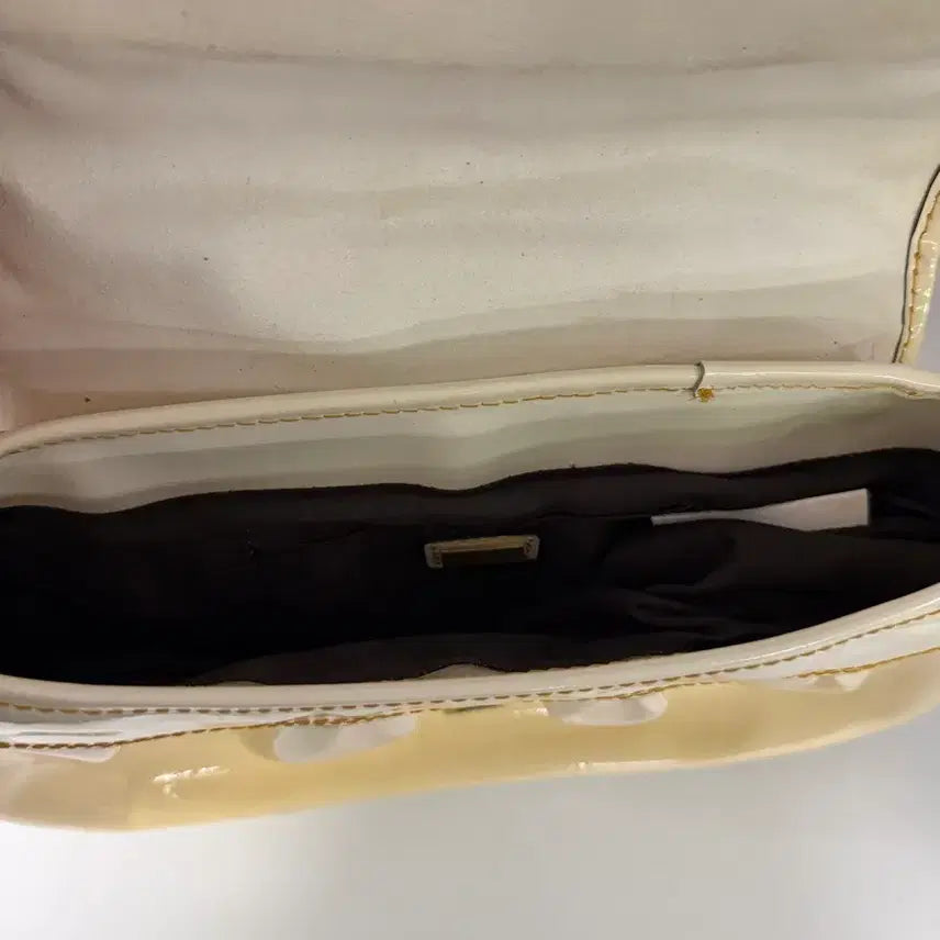 [BUNJANG] Fendi FF Buckle Ivory Shoulder Bag / 정품) 펜디 FF 버클 아이보리 숄더백 토트백