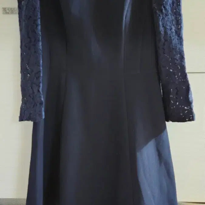 [BUNJANG] Kenneth Lady Lace Flare Sleeve Midi Dress / Kenneth Lady 케네스레이디 레이스 소매 플레어 원피스