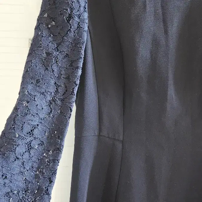 [BUNJANG] Kenneth Lady Lace Flare Sleeve Midi Dress / Kenneth Lady 케네스레이디 레이스 소매 플레어 원피스