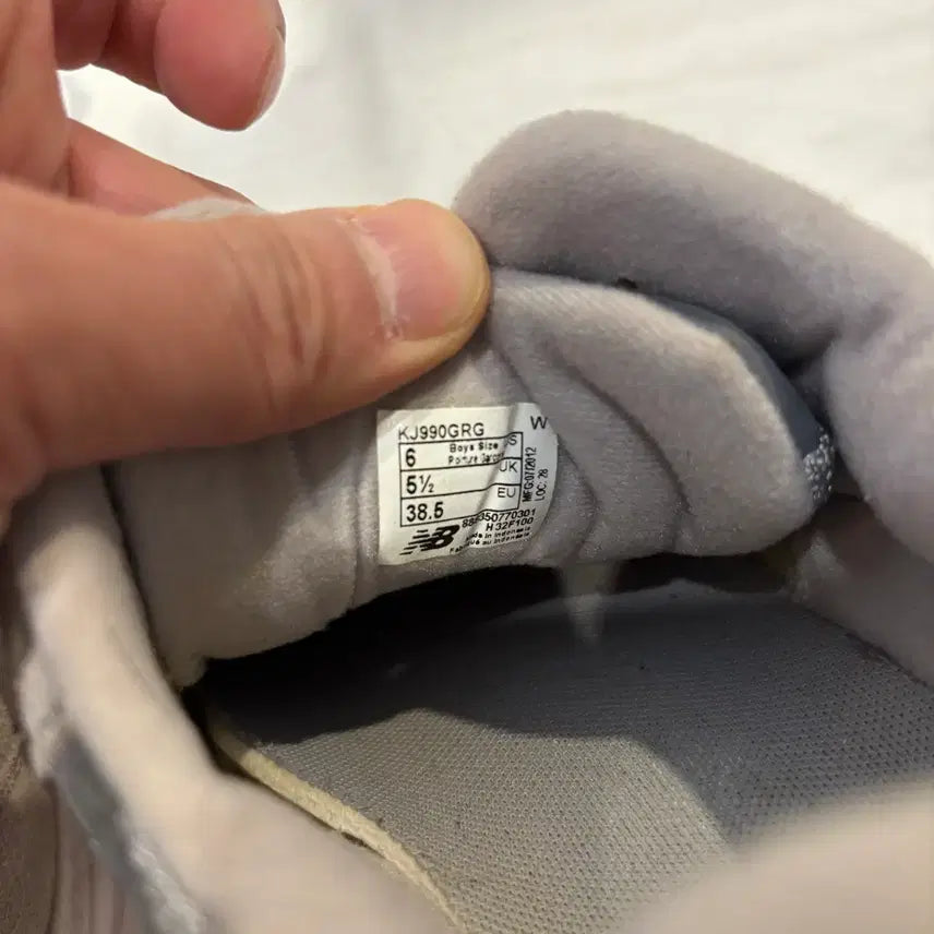 [BUNJANG] New Balance 990 Grey Sneakers / 뉴발란스 990 그레이 스니커즈 운동화