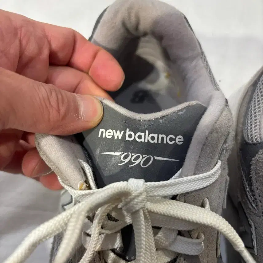 [BUNJANG] New Balance 990 Grey Sneakers / 뉴발란스 990 그레이 스니커즈 운동화