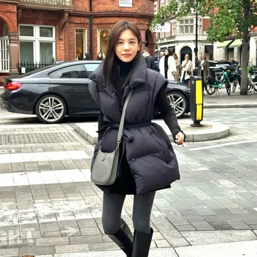 [BUNJANG] Freshlabel Goose Down Padded Vest / 프레시라벨 구스패딩조끼