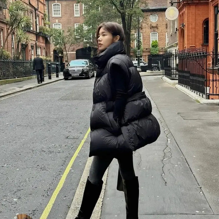 [BUNJANG] Freshlabel Goose Down Padded Vest / 프레시라벨 구스패딩조끼