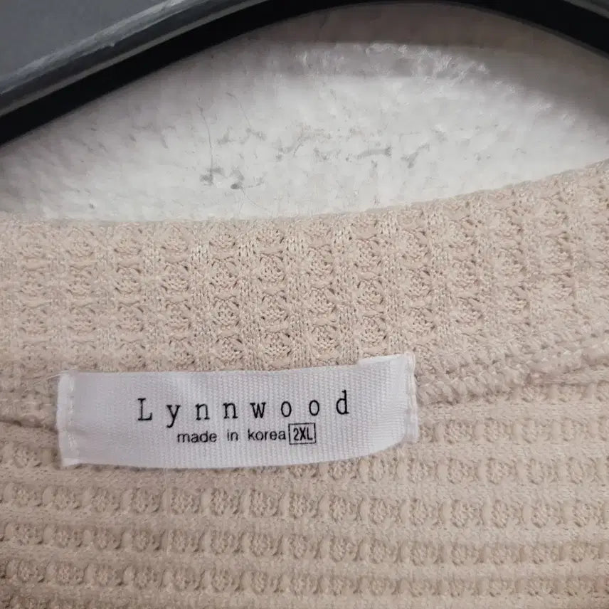 [BUNJANG] Bymono Waffle Pattern Short Sleeve T-shirt / [105/XL] 바이모노 와플 패턴 반팔티