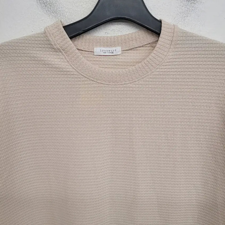 [BUNJANG] Bymono Waffle Pattern Short Sleeve T-shirt / [105/XL] 바이모노 와플 패턴 반팔티