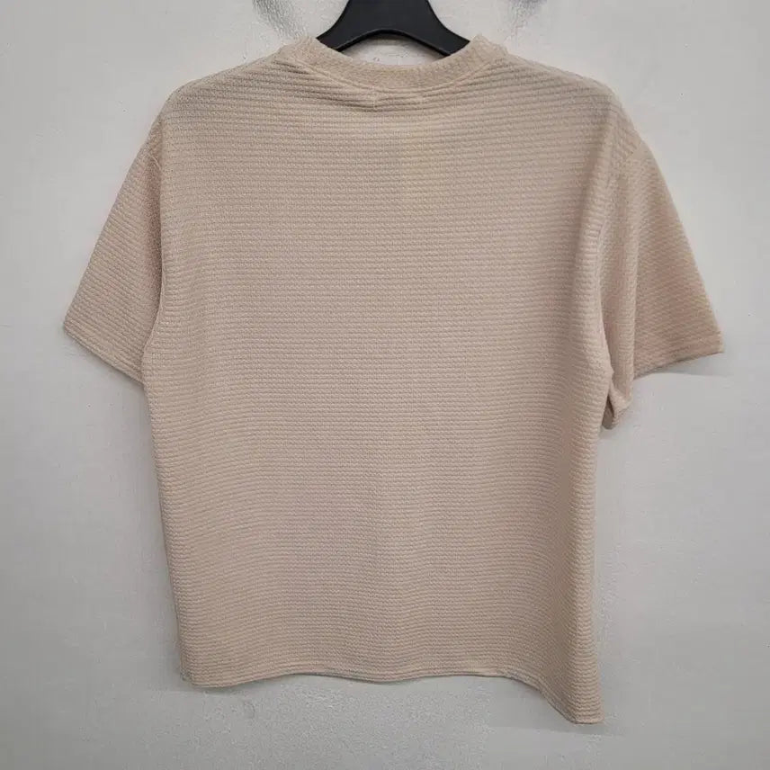 [BUNJANG] Bymono Waffle Pattern Short Sleeve T-shirt / [105/XL] 바이모노 와플 패턴 반팔티
