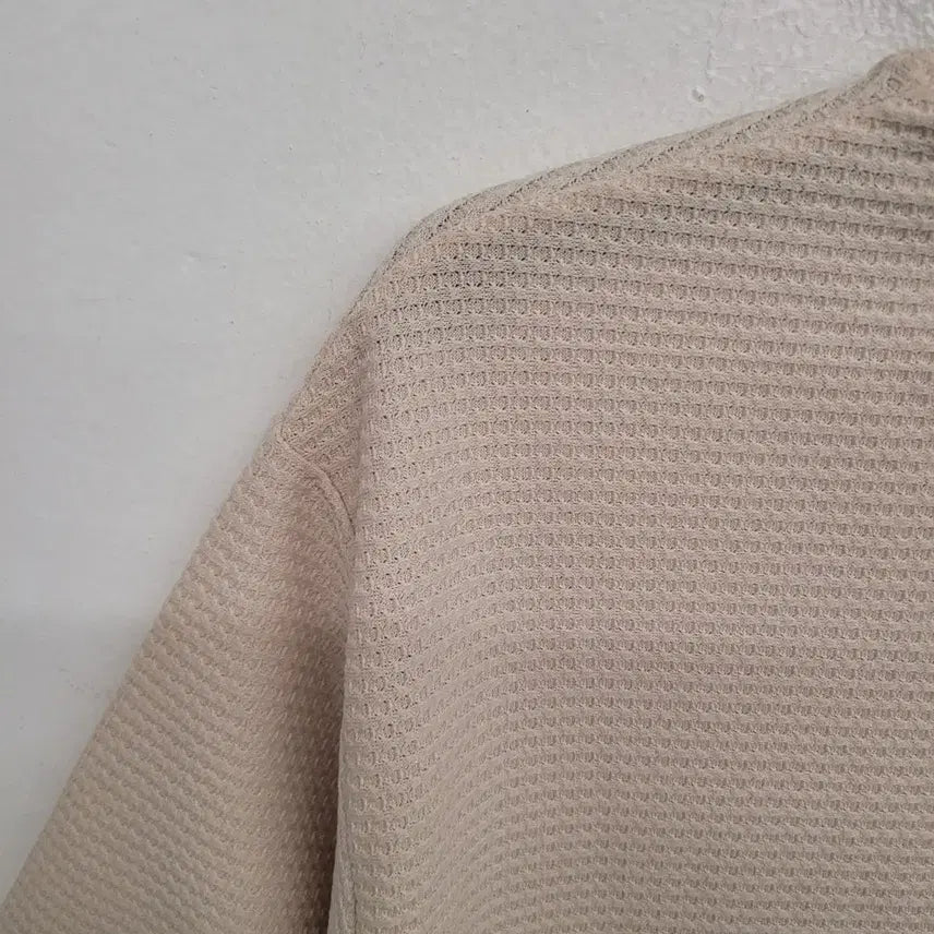 [BUNJANG] Bymono Waffle Pattern Short Sleeve T-shirt / [105/XL] 바이모노 와플 패턴 반팔티