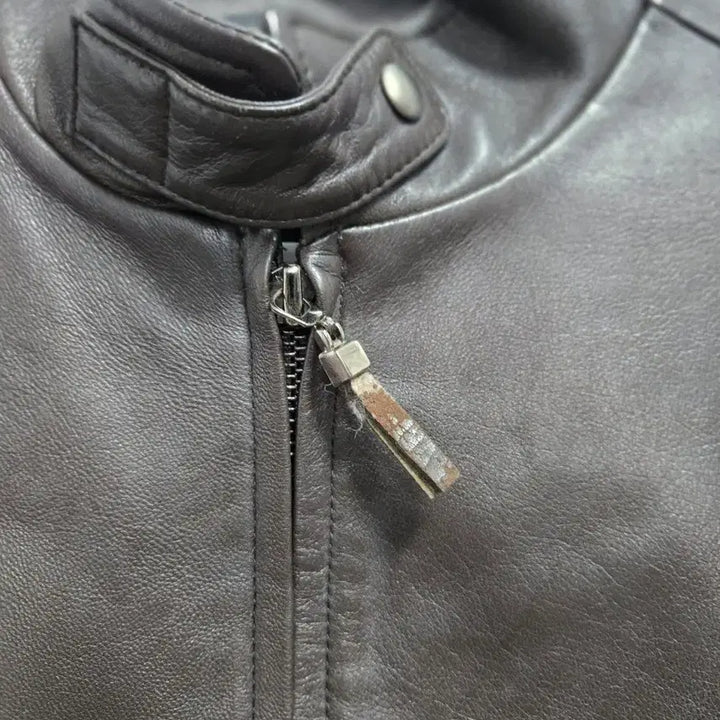 [BUNJANG] Wooyoungmi Leather Jacket (Brown) - Size 66 / 우영미 양가죽 자켓 66
