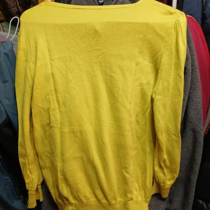 [BUNJANG] Yellow Knit Sweater / 노란색 니트 90(66)사이즈
