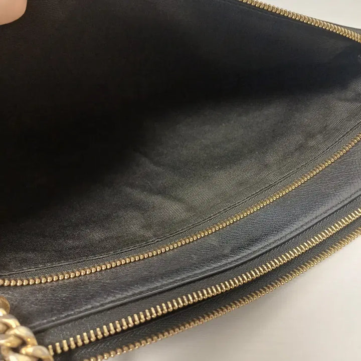 [BUNJANG] JILLSTUART Rosella Triple-Zip Chain Shoulder Bag / [소가죽] 질스튜어트 로젤라 트리플 지퍼 체인 숄더백 [35*20]