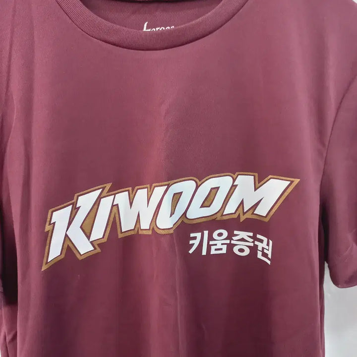 [BUNJANG] Kiwoom Heroes Lee Jung-hoo Burgundy Jersey / 키움히어로즈 버건디 셔츠 95 이정후