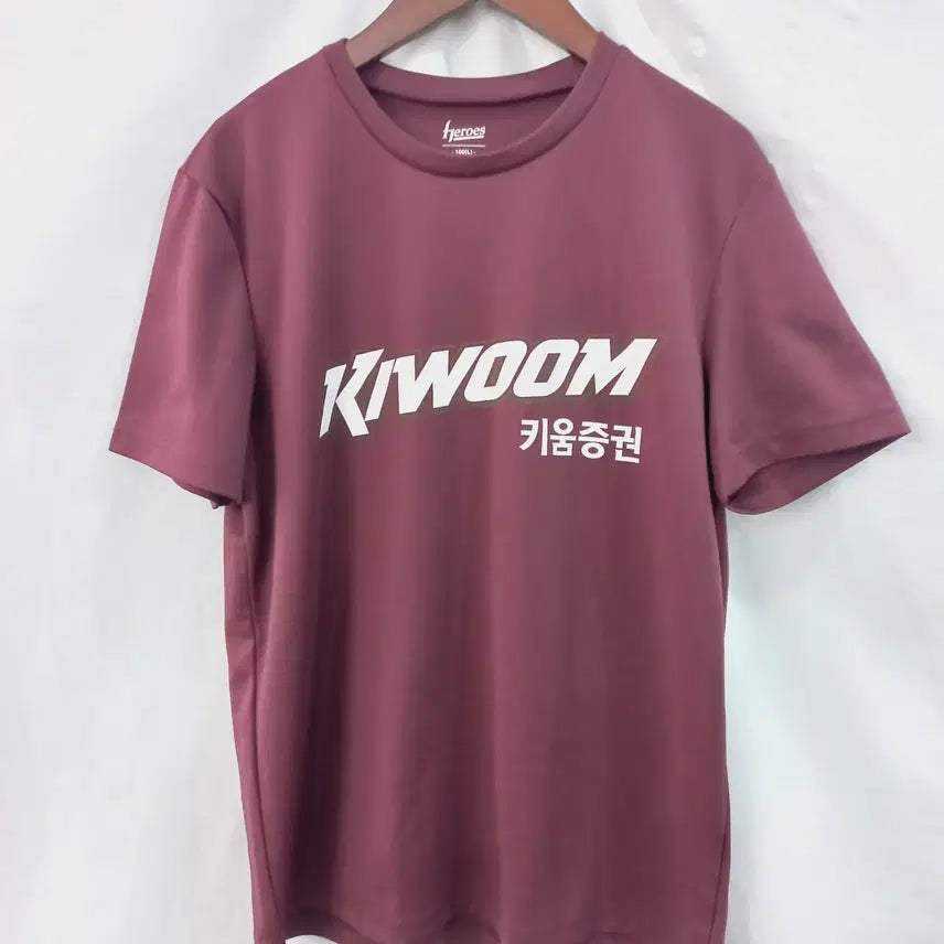 [SOLD OUT] 키움히어로즈 버건디 티셔츠 박병호  100