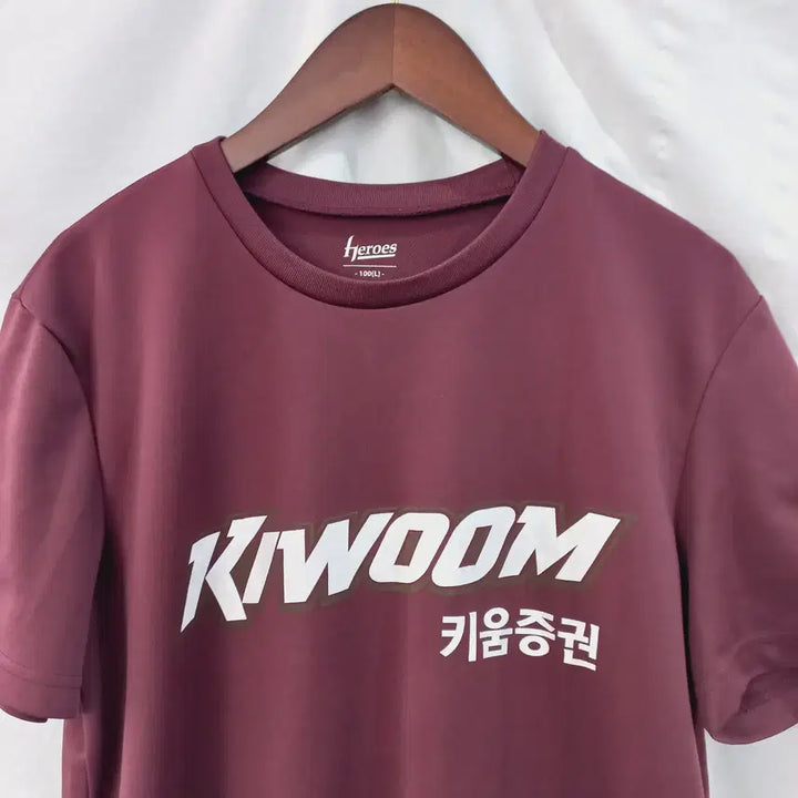 [SOLD OUT] 키움히어로즈 버건디 티셔츠 박병호  100