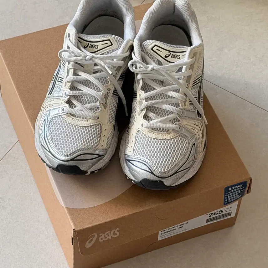 [BUNJANG] Asics Gel Kayano 14 White Midnight 265 / 아식스 젤 카야노 14 화이트 미드나잇 265