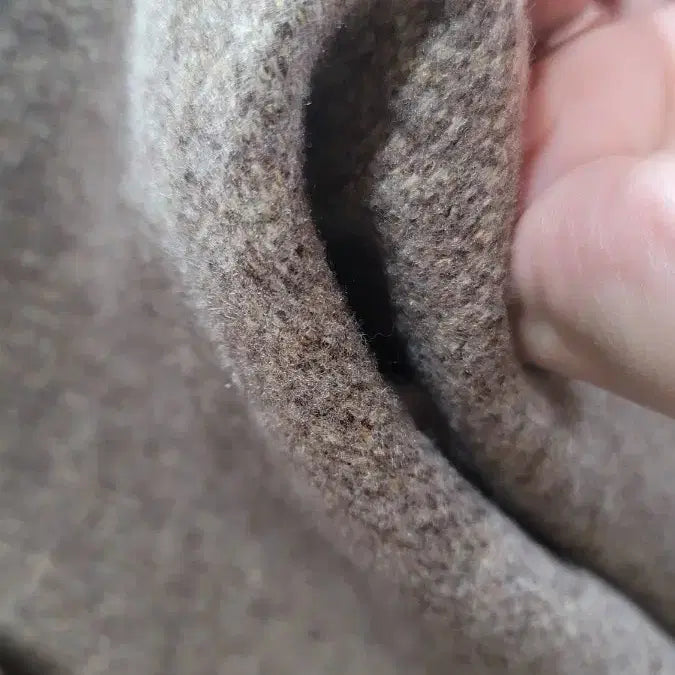 [BUNJANG] Brown Wool Sleeveless Winter Dress / 모직 브라운 민소매 겨울 원피스 55