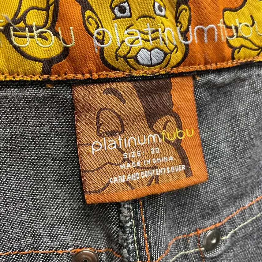 [BUNJANG] FUBU PLATINUM 90s Denim Pants / [29] 90s FUBU PLATINUM 후부 플래티넘 데님팬츠