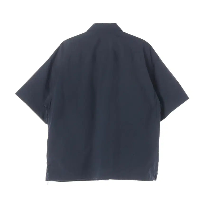 [BUNJANG] PLAC 22SS Oversized Pocket Navy Short Sleeve Shirt / 플랙 22SS 오버핏 포켓 네이비 반팔 셔츠