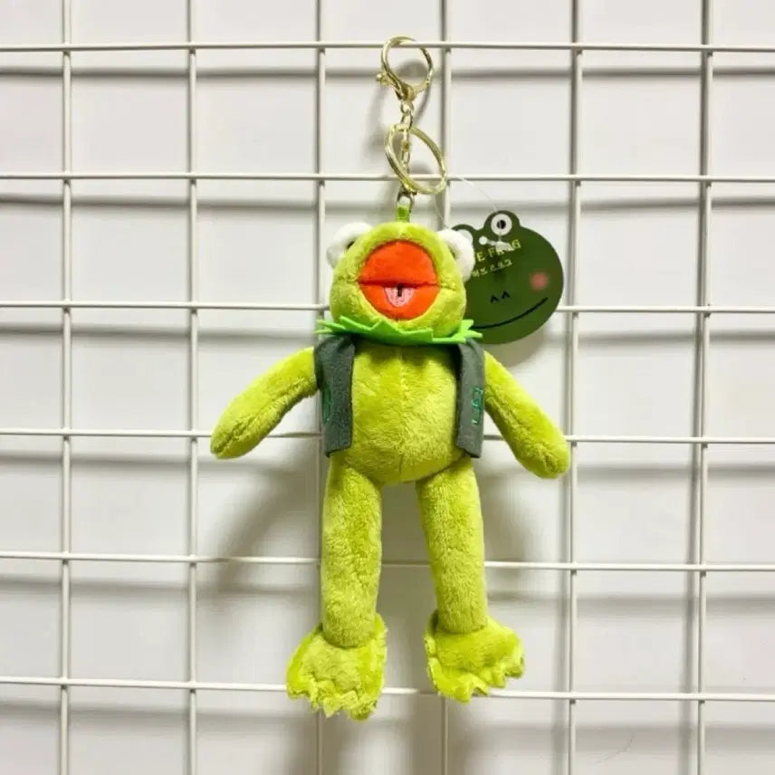 [BUNJANG] Commit Frog Plush Keychain / 새상품) 커밋 개구리 인형 키링