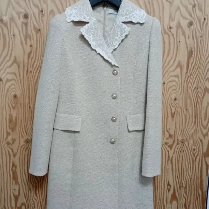 [BUNJANG] Line Edition Lace Collar Dress / 라인에디션 원피스