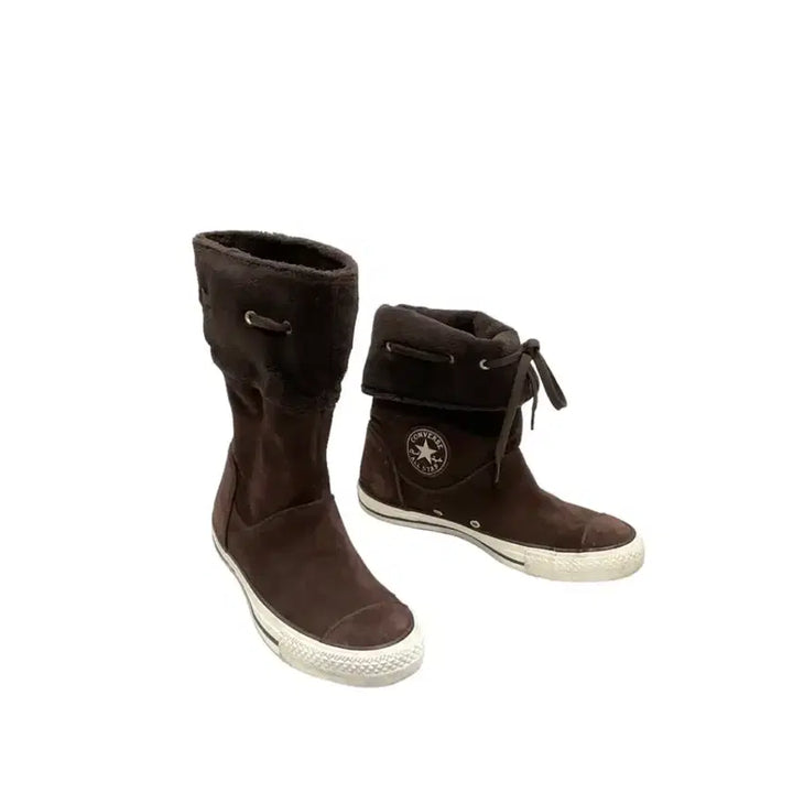 [BUNJANG] Converse All Star Suede Boots Brown (250) / 컨버스 올스타 스웨이드 부츠 브라운 (250)