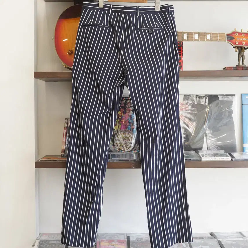 [BUNJANG] Pretty Green Striped Suit Pants / 프리티 그린 스트라이프 팬츠 32 사이즈