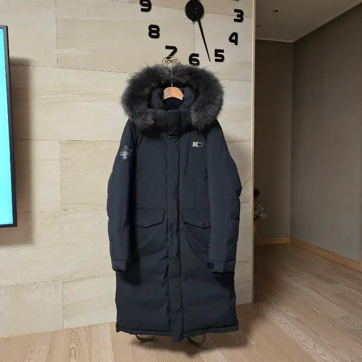 [BUNJANG] K2 Gore-Tex Windstopper Goose Down Long Padded Coat / [105] K2 케이투 고어텍스 윈드스토퍼 남성 구스 롱패딩